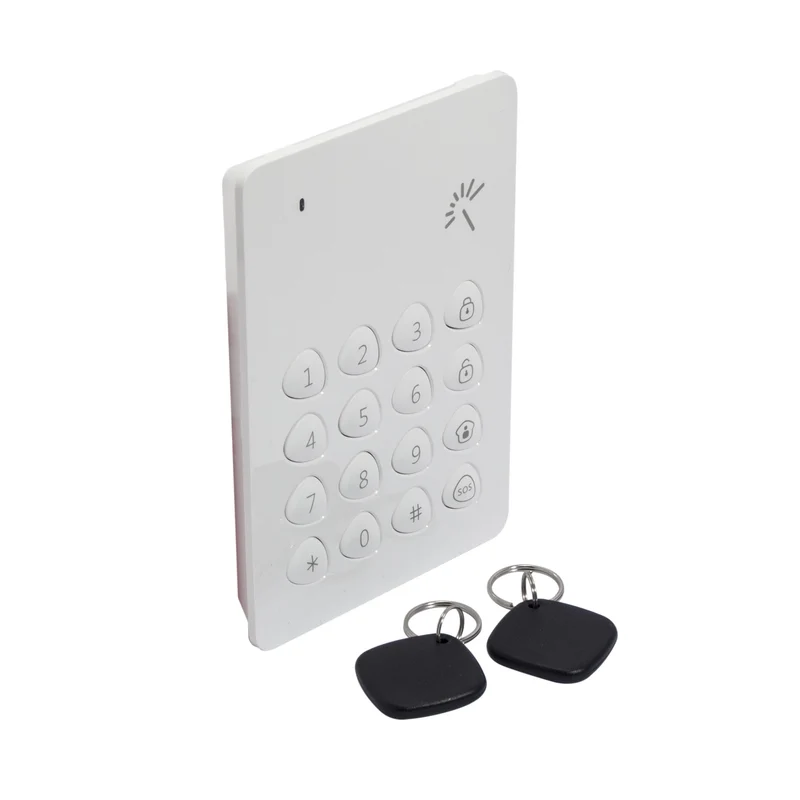 Two-way RFID keyboard + badges