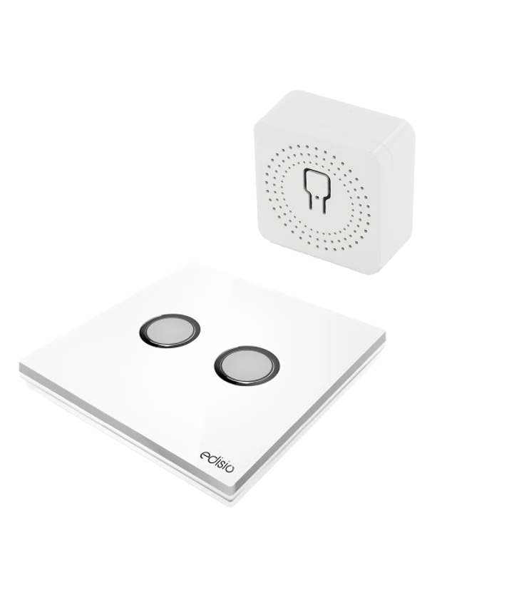 Kit edisio lighting with 2-button switch
