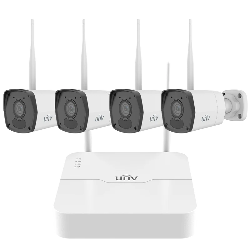 Caméras de surveillance Maison – Kit 4 caméras Full HD Wi‑Fi + Enregistreur