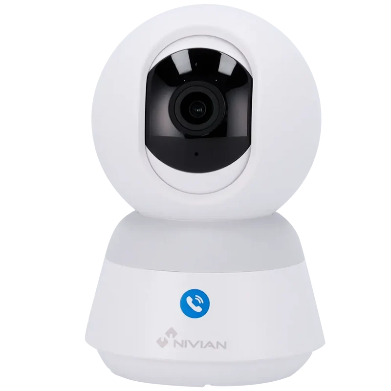 Caméra Intelligente Wi-Fi Nivian 2.5K – Surveillance Maison