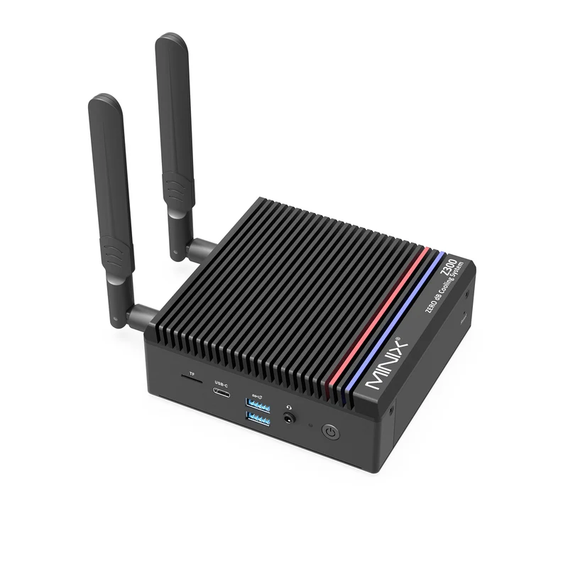 MINIX Z300-0dB Intel N300 Fanless Mini PC