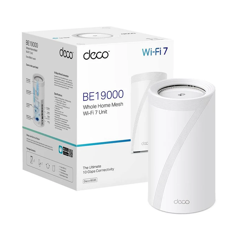 Routeur WiFi 7 Tri-Bande 19 Gbit/s BE19000 - Deco BE85