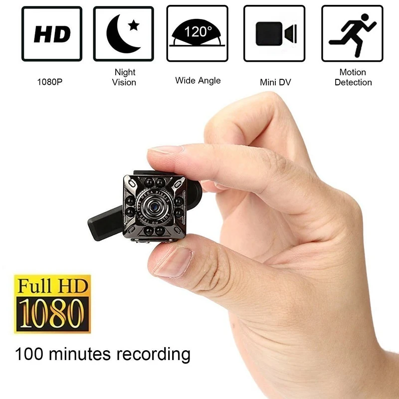 SQ10 Mini WiFi camera 1080P HD Remote playback video small micro cam Motion Detection Night Vision Home Monitor Infrared Night