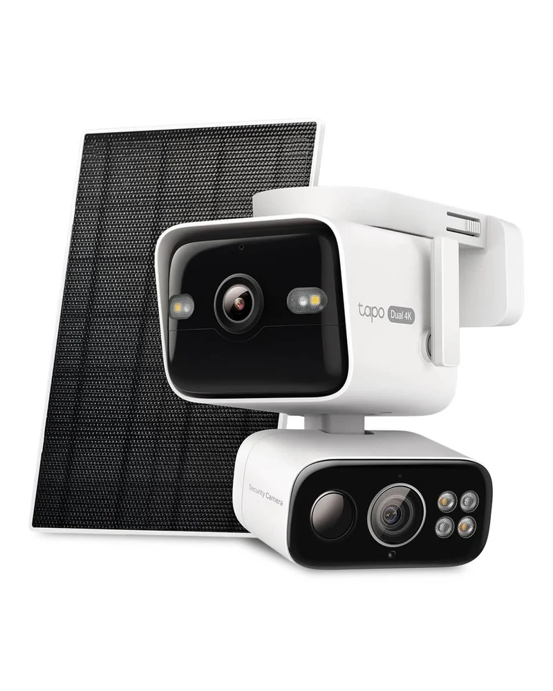 Caméra de Surveillance Solaire 4K Ultra HD Panoramique Double Objectif AOV - Tapo C675D KIT