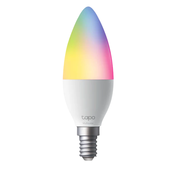 Ampoule LED Connecté E14 Multicolore 470 Lumens - Tapo L430C