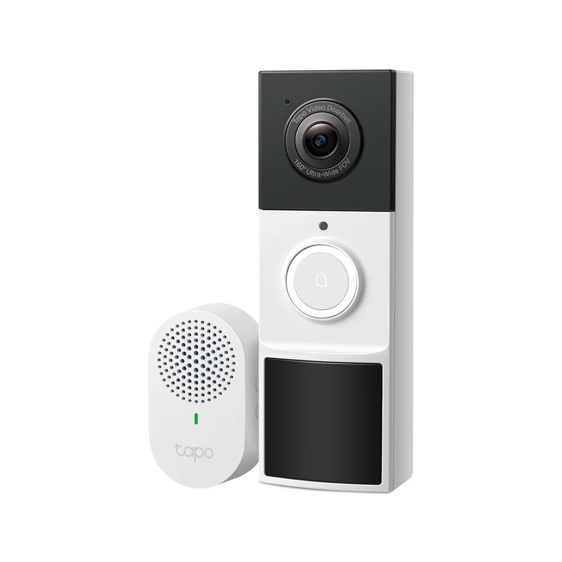 Sonnette Vidéo Connectée 2K avec Carillon - Tapo D210