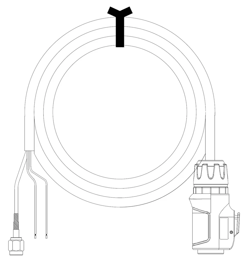 Câble d'alimentation analogique et vidéo analogique Nightwave