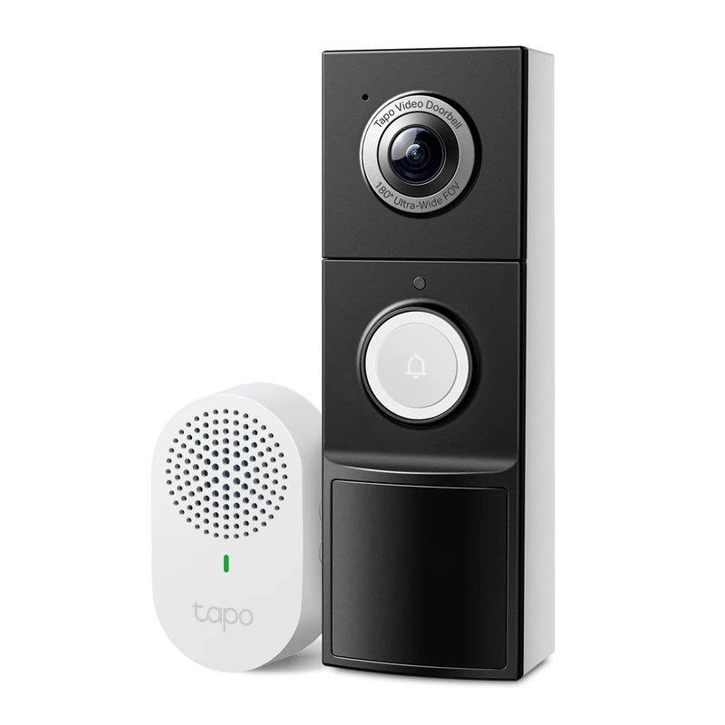 Sonnette Video Connectée 2k 5MP sur Batterie avec Carillon - Tapo D235