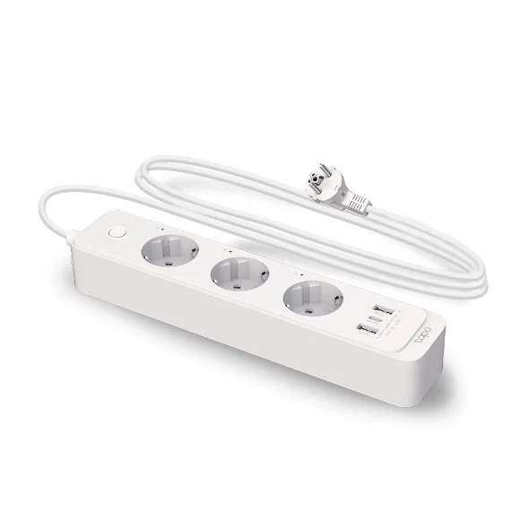 Multiprise Connectée 3 Ports avec 2 USB-A et 1 USB-C - Tapo P300