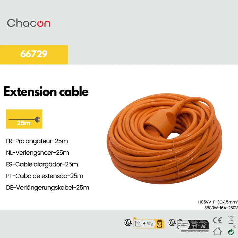 Extension - Orange - 25m