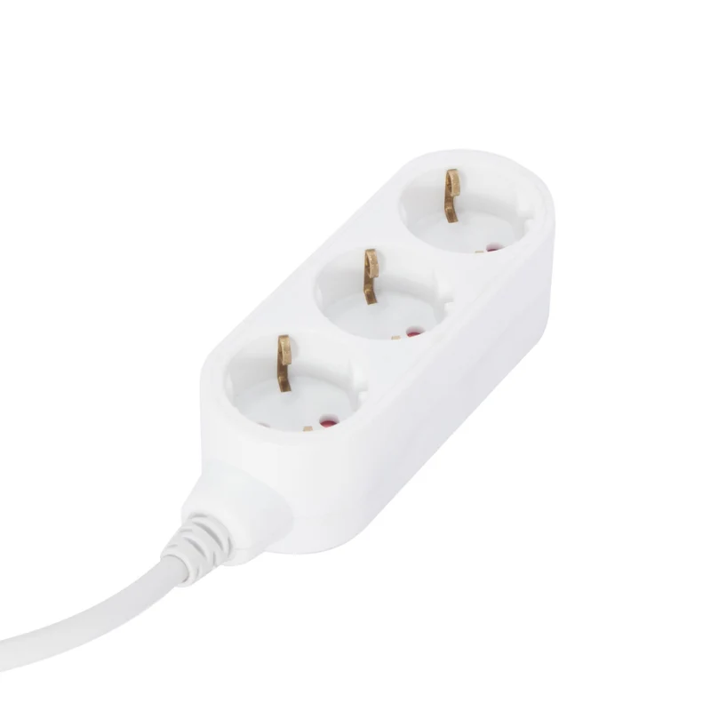 Power strip 3 x 16 A - 0.5 m - White (SCH)