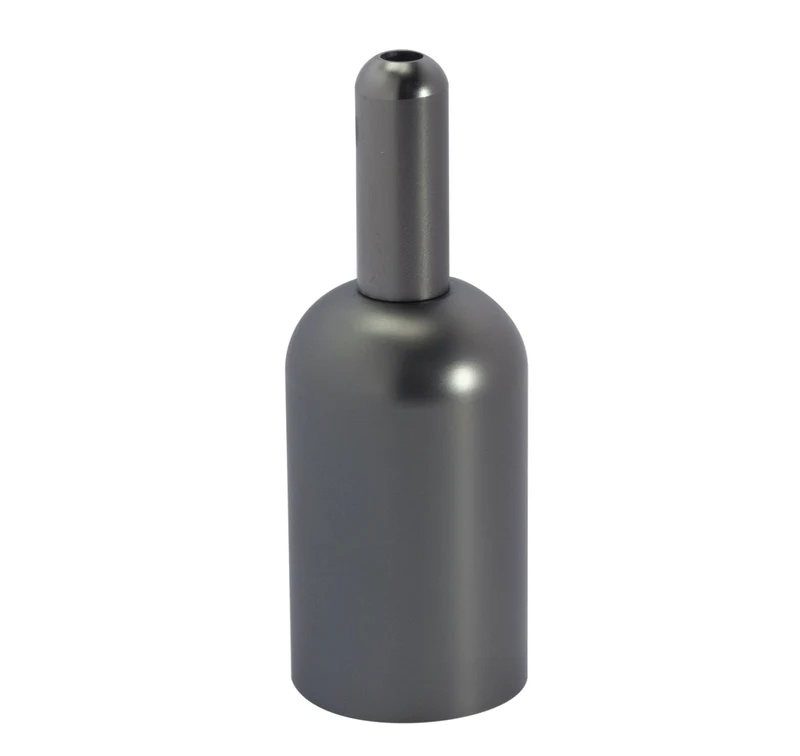Titanium metal lamp holder