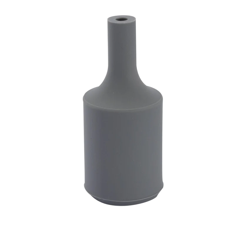 Silicone lamp holder - light grey