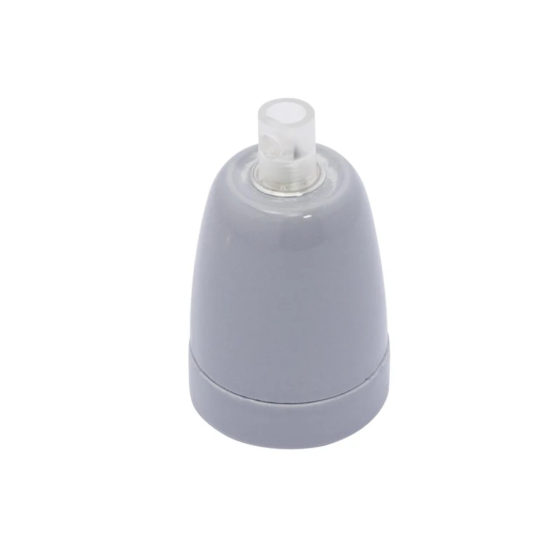 Ceramic lamp holder - Grey