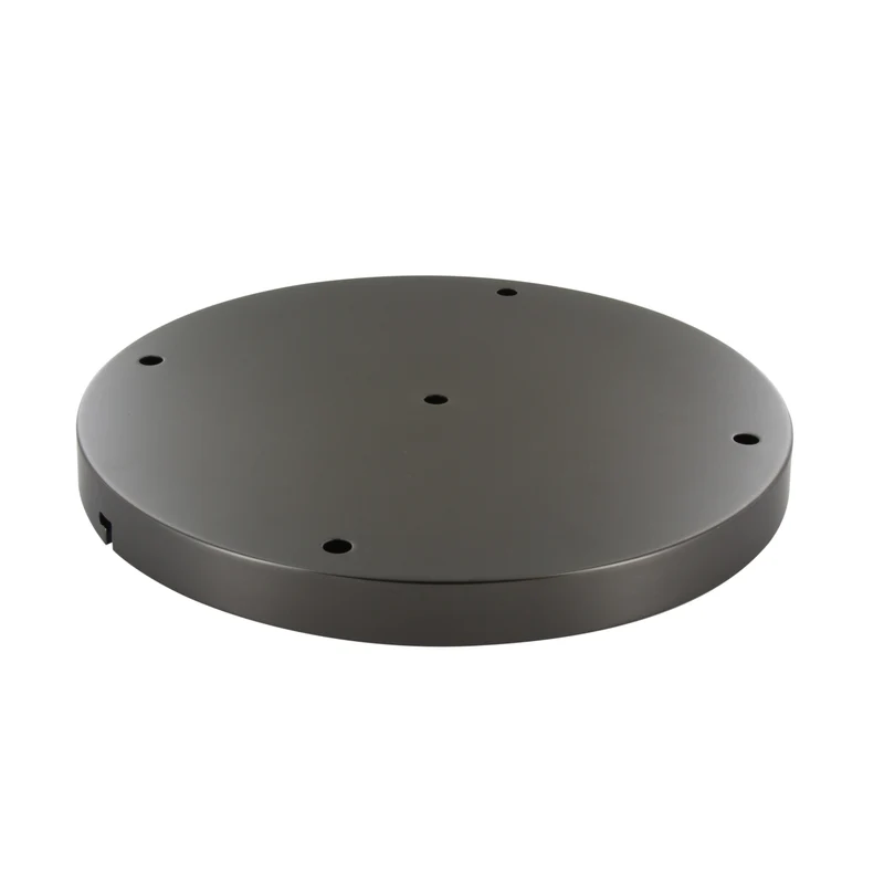 Titanium metal ceiling rose 30cm