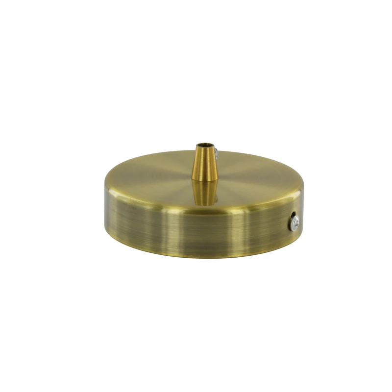 Gold metal ceiling rose