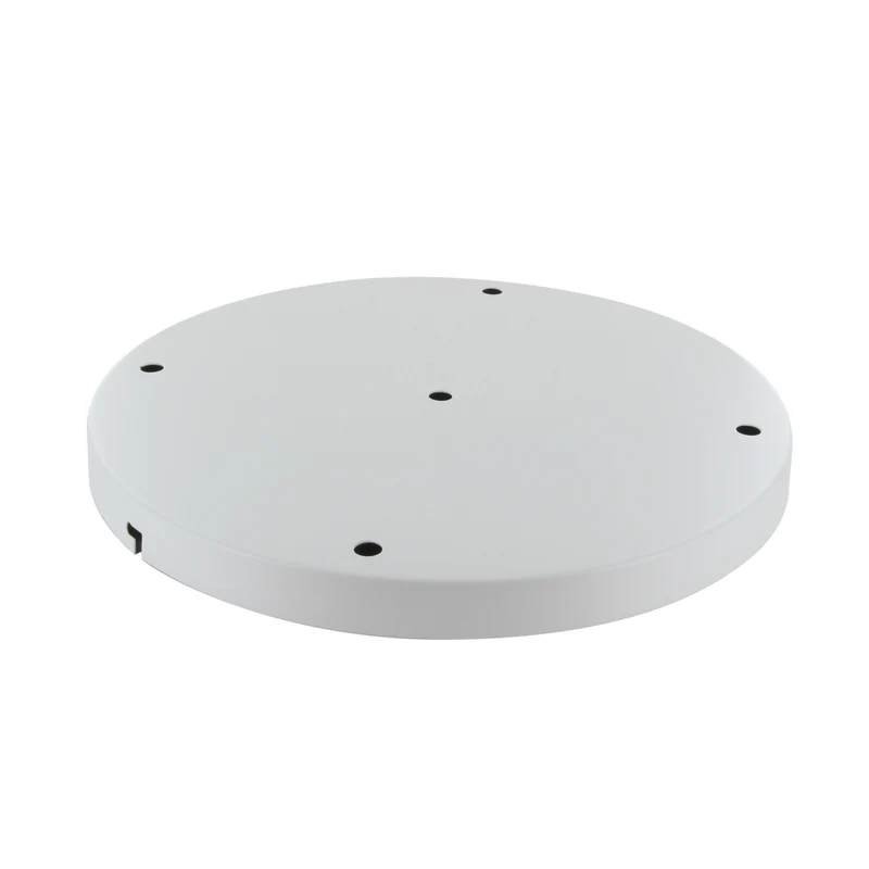 White metal ceiling rose 30cm