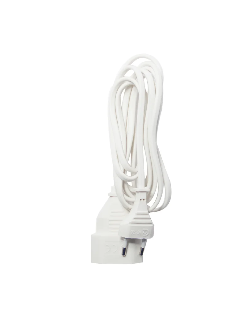 Extension lead - White - 2.5 m