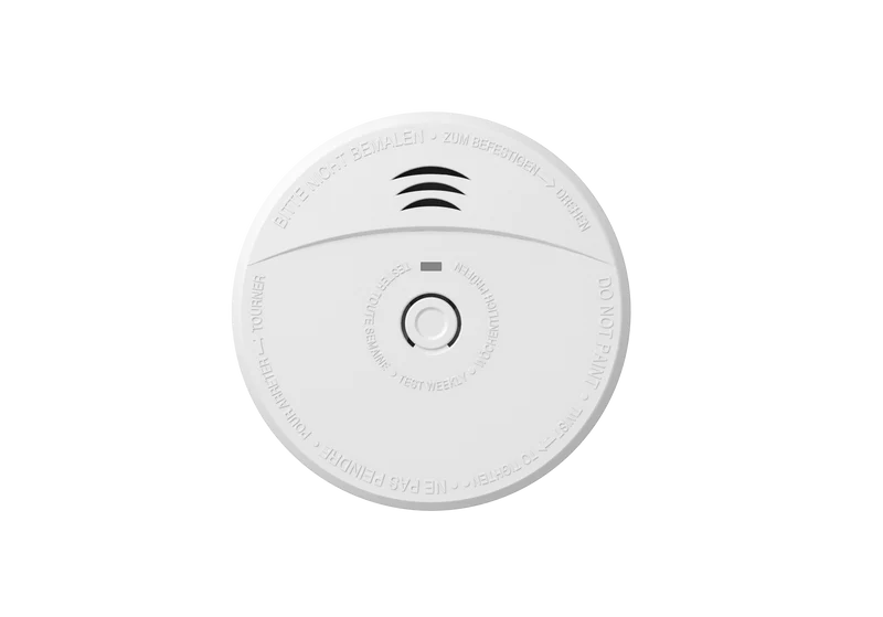 Optical smoke detector with alkaline battery - 5 years