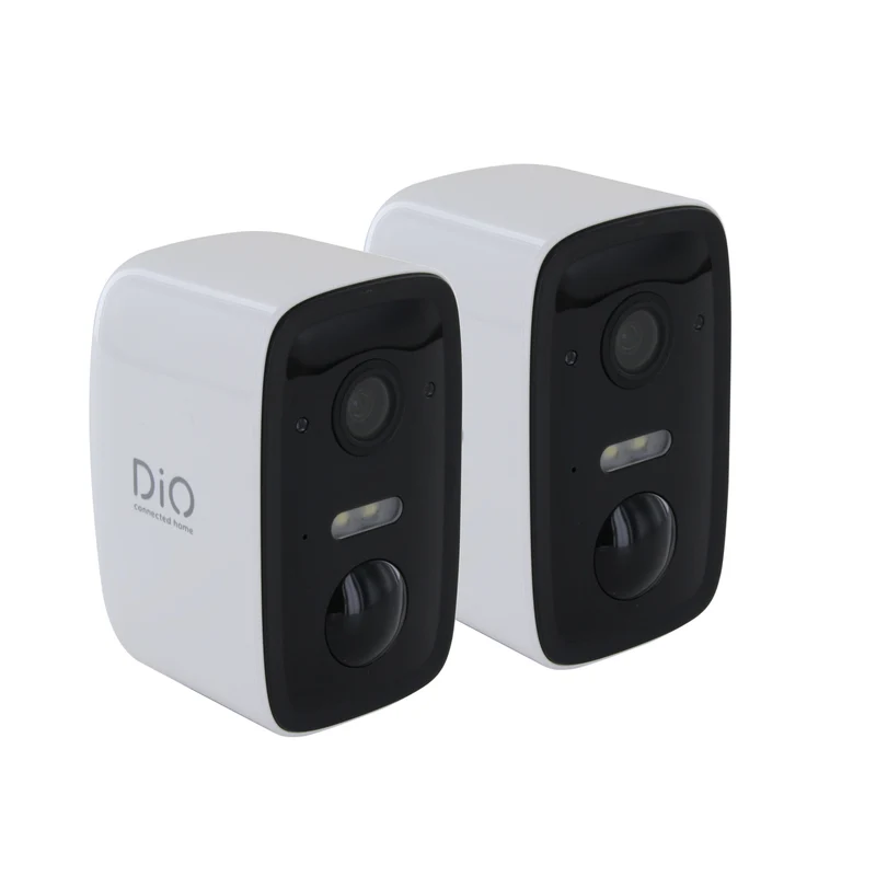 2 X Wireless outdoor WiFi camera with solar panel