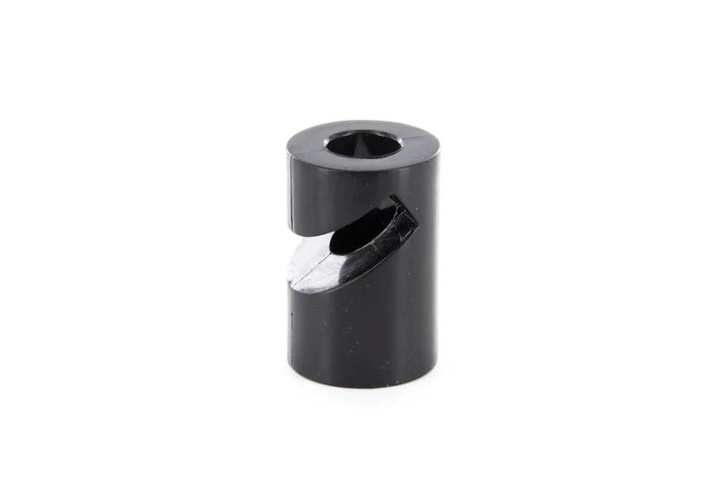 Offset kit: 2 V-shaped hooks for fabric cable - black