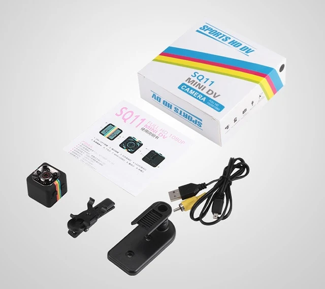 Original Mini Cam WIFI Camera SQ13 SQ23 SQ11 SQ12 FULL HD 1080P Night Vision Waterproof Shell CMOS Sensor Recorder Camcorder