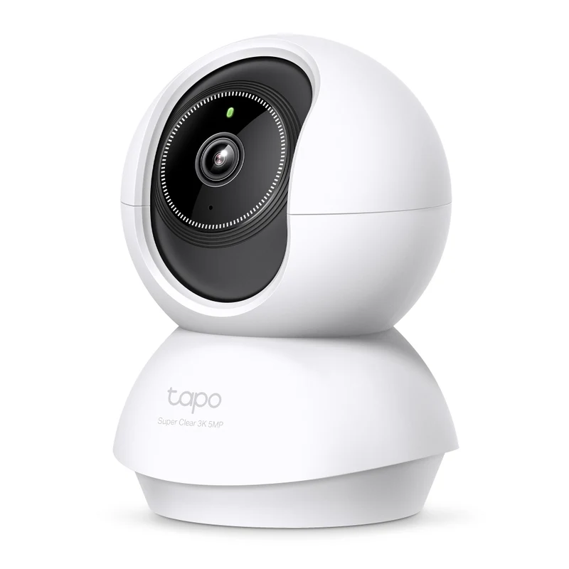 Caméra de Surveillance Intérieure Connectée 360° Ultra HD 3K 5MP avec IA - Tapo C230