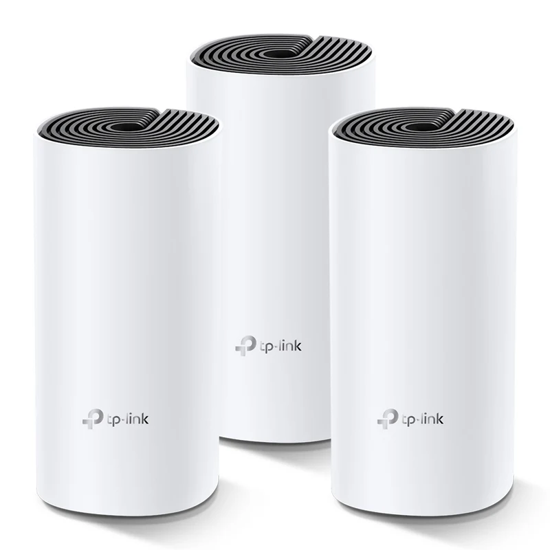 Routeur WiFi Bi-Bande AC1200 avec Ports Ethernet Gigabit - Deco M4 (lot de 3)