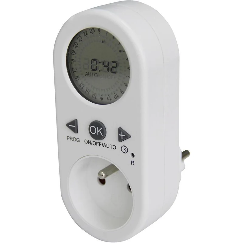 Digital timer with large LCD
