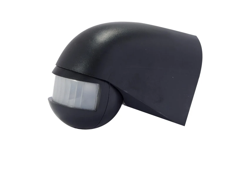 Adjustable 180° motion sensor - Black