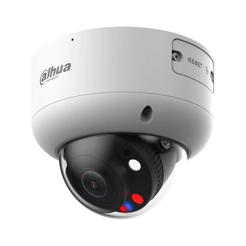 Caméra de surveillance dôme IP DAHUA avec zoom - Série IA TiOC Anti-Vandalisme