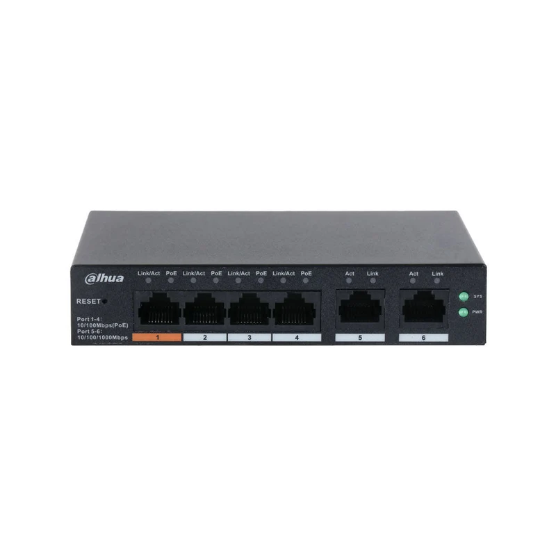 Switch POE gérable 4 ports DAHUA