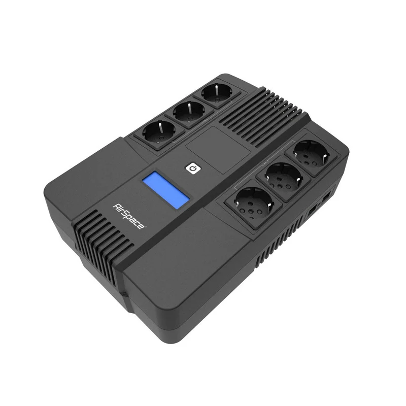 Onduleur avec 6 prises 650VA / 360W