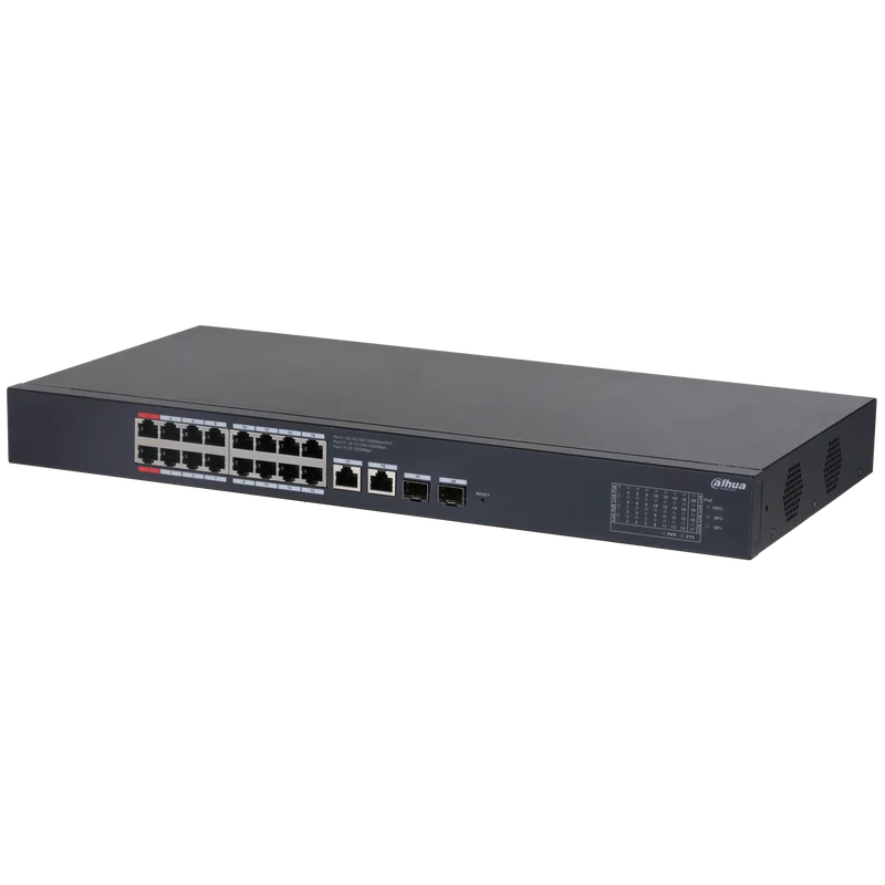 DAHUA CS4220-16GT-135 Switch Gigabit de bureau géré dans le cloud à 20 ports avec PoE à 16 ports