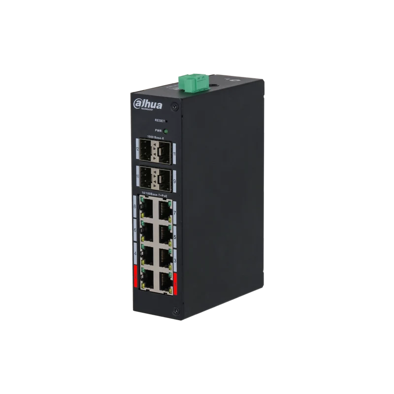 DAHUA HS4412-8ET-96 Switch administrable renforcé à 12 ports avec PoE à 8 ports