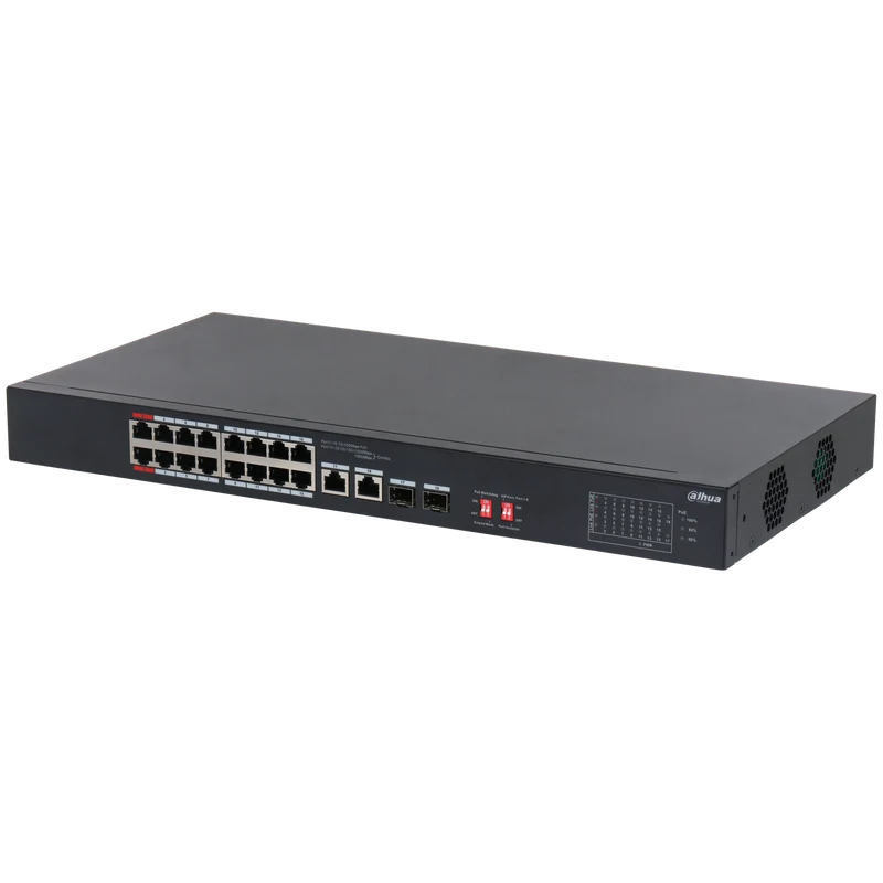 DAHUA S3218-16ET-190 Switch non géré 18 ports avec PoE 16 ports