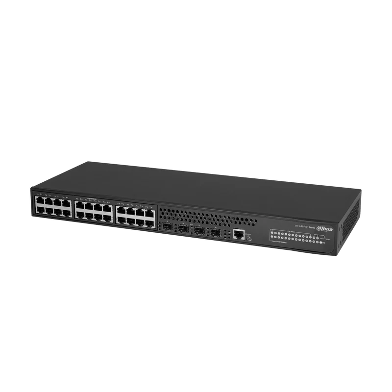 DAHUA AS5500-24GT4XF Switch Gigabit géré 28 ports avec 24 ports RJ45 et 4 ports 10G SFP+
