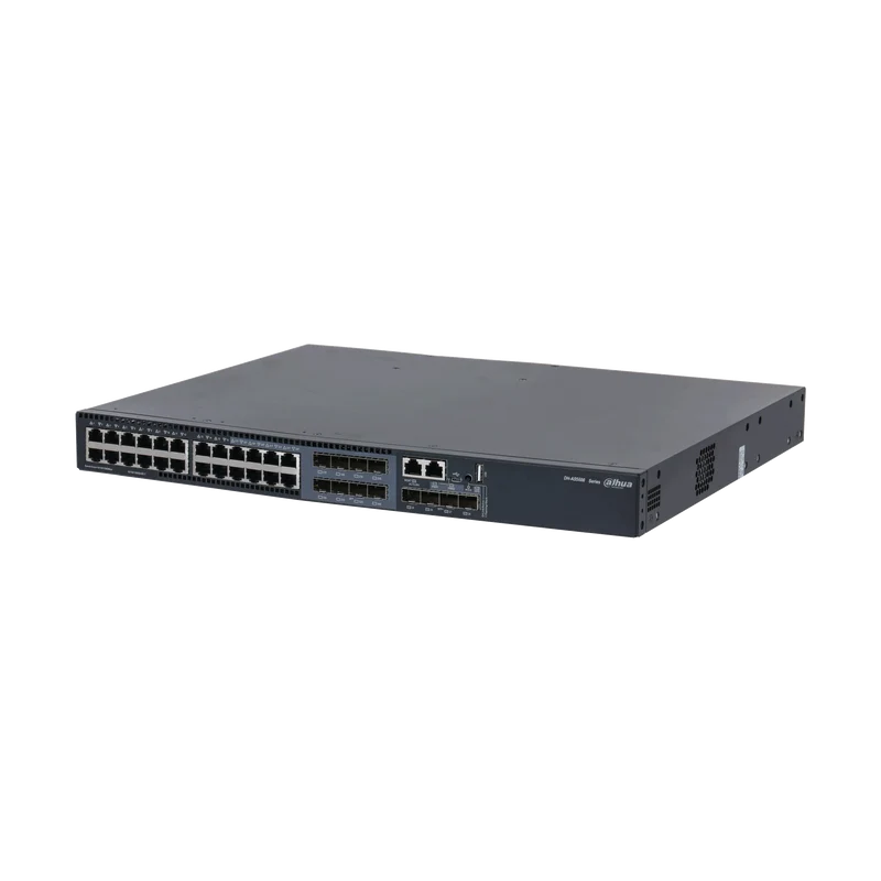 DAHUA AS5600-24GT4XF Switch Gigabit géré 28 ports avec 24 ports RJ45 et 4 ports 10G SFP+