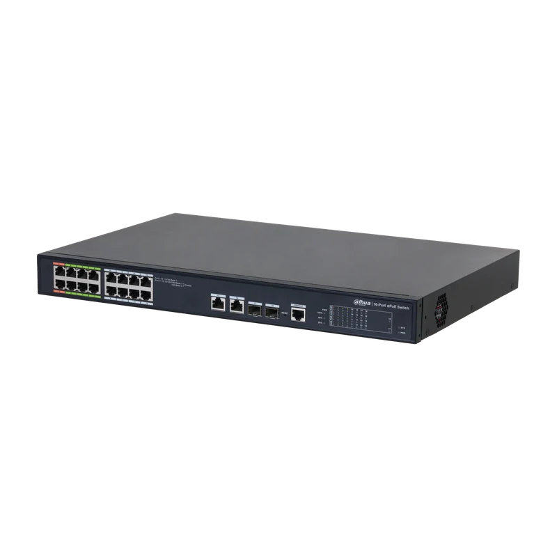 DAHUA LR2218-16ET-240 Switch administrable 18 ports avec 8 ports ePoE et 8 ports PoE