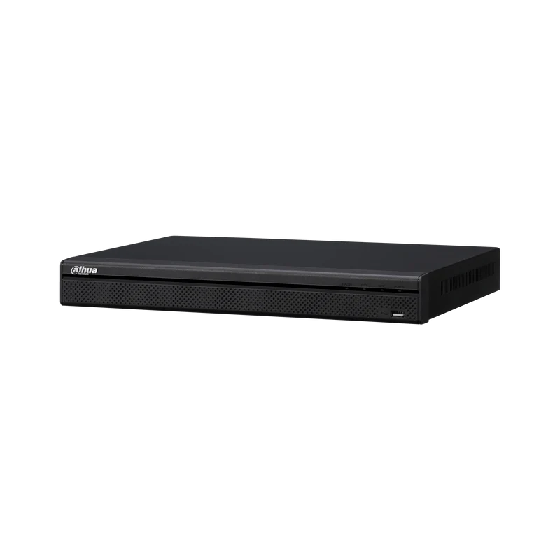 DAHUA NVR4208-8P-4KS2 Enregistreur vidéo réseau 8 canaux 1U 8PoE 4K 2 disques durs et H.265 Lite