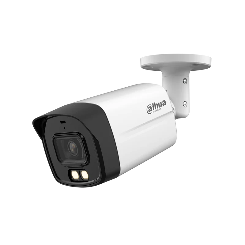 DAHUA HAC-HFW1500TLM-IL-A Caméra Bullet intelligente à double lumière HDCVI à focale fixe 5MP