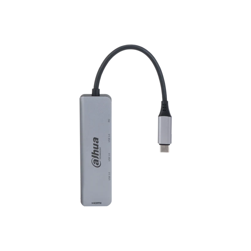 DAHUA TC35 5 en 1 USB 3.1 Type-C vers HDMI + USB 3.0 + Station d'accueil PD