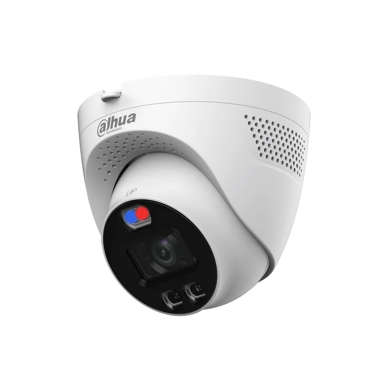 DAHUA HAC-ME1509TQ-A-PV 5MP caméra oculaire HDCVI à double illuminateur intelligent à dissuasion active