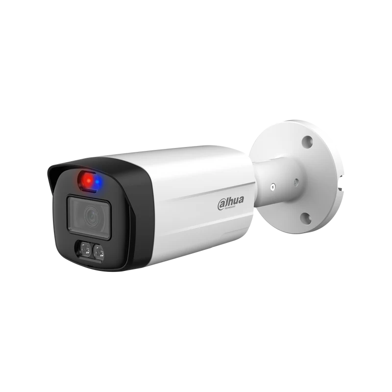 DAHUA HAC-ME1509TH-A-PV 5MP Caméra Bullet HDCVI à double illuminateur intelligent à dissuasion active