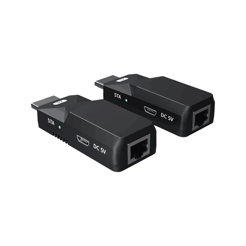 Extendeurs HDMI sur câble RJ45 50 mètres