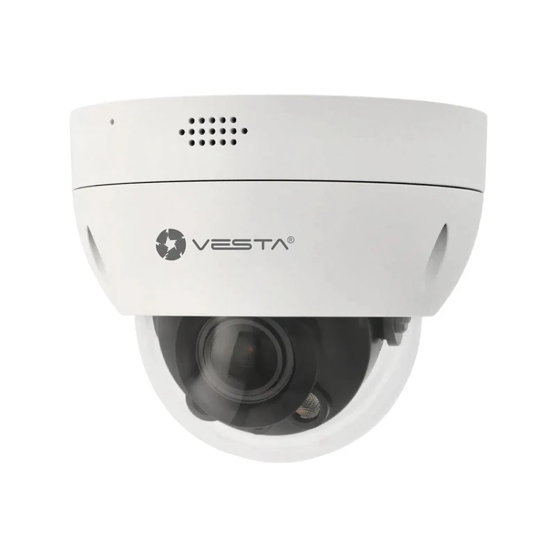 Caméra de surveillance dôme IP VESTA avec zoom - TiOC Anti-Vandalisme