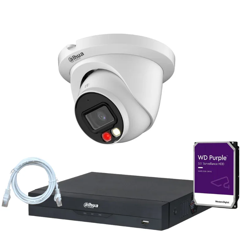 Kit de 1 caméra de surveillance DAHUA - Série Pro