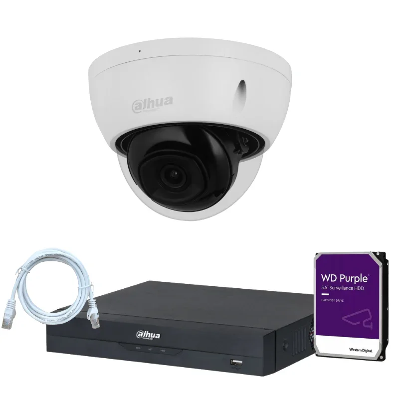 Kit de 1 caméra de surveillance DAHUA - Série Pro Anti-Vandalisme