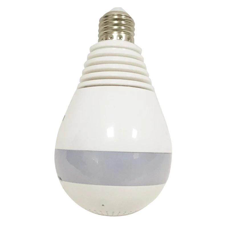 360° Motion Sensor Wireless Panoramic Bulb Surveillance Camera