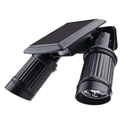 14 LEDs Dual Head Solar Power Motion Sensor Spot Light
